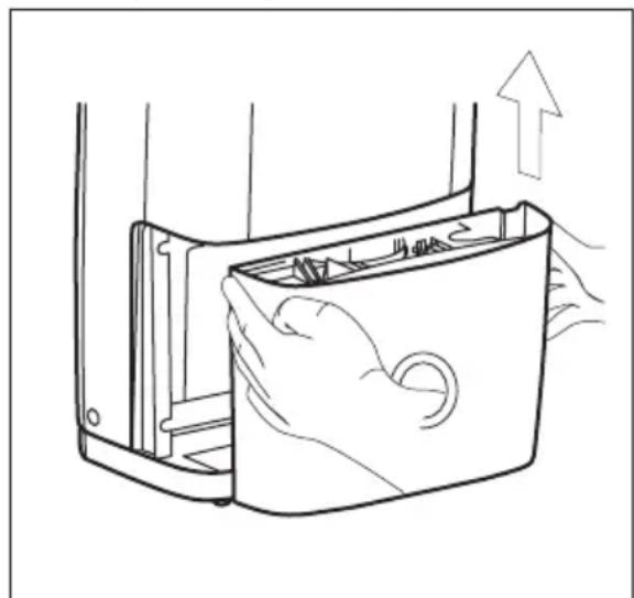 ELECTROLUX EXD16DN4W - Folosiţi recipientul - 2