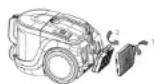 Concept Serious VP5132 - AUSTAUSCH UND REINIGUNG DER FILTER DES STAUBBEHÄLTERS - 2
