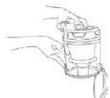 Concept Furious VP5152 - CHECKING AND REPLACEMENT OF THE AIR OUTLET FILTER - 2
