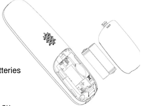 LOGICOM Aura 100 - Charge des batteries : - 1