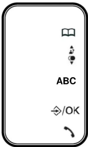 LOGICOM Aura 100 - - Effectuer une recherche dans le repertoire - 1