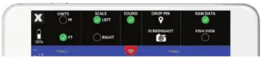 LOWRANCE FishHunter Pro - Options du menu principal - 1