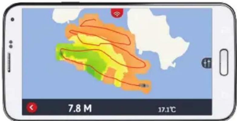 LOWRANCE FishHunter Pro - Cartographie bathymétrique - 1