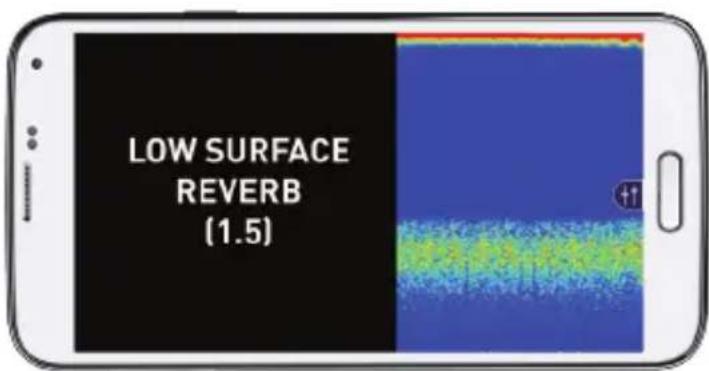 LOWRANCE FishHunter Pro - Curseur de filtré de surface/curseur d'épaisseur de la glace - 2