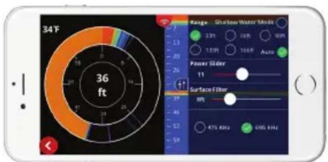 LOWRANCE FishHunter Pro - Procedure d'utilisation de la fonction Ice Flashing Flasher (Spots de pêche sous glace). - 1