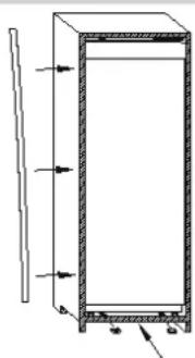 ROSIERES RBLP 224 NF - DIMENSIONES DEL PRODUCTO Y HUECO DE ENCASTRE - 5