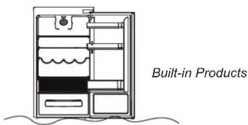 ROSIERES RBOP 36833 - Refrigerated section fresh zone - 1