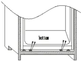 ROSIERES RBOP 36833 - DIMENSOES DO PRODUCTO E COMPARTIMENTO EMBUTIDO - 4