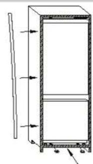 ROSIERES RBOP 36833 - PRODUCT DIMENSIONS AND BUILT-IN COMPARTMENT - 6