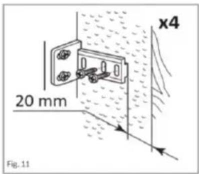 ROSIERES BRBF 192 F - Mounting the fascia doors - 2