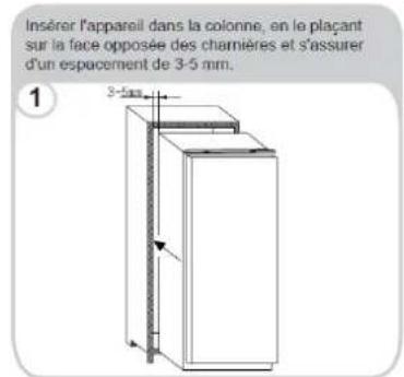 ROSIERES RBLP 170 NSN - INSTALLATION DE L'APPAREIL DANS LA COLONNE - 1