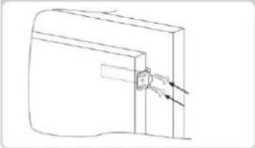 ROSIERES RBLP 170 NSN - COUPLING OF THE PANELS OF THE BUILT-IN COLUMN OF THE APPLIANCE DOORS - 4