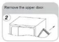 ROSIERES RBLP 170 NSN - REVERSING THE OPENING OF THE DOOR PRODUCT - 2