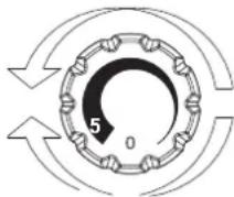 ROSIERES RSOP122N - Regolazione della temperatura (senza display) - 1
