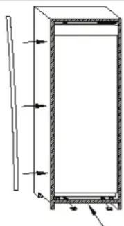 ROSIERES RSOP122N - PRODUCT DIMENSIONS AND BUILT-IN COMPARTMENT - 5