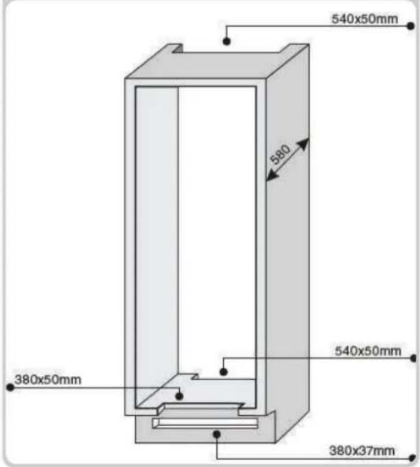 ROSIERES RSOP122N - PRODUCTAFMETINGEN EN INBOUWKAST - 10