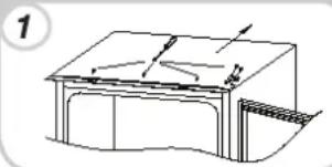 ROSIERES RSOP122N - ODWRACANIE DRZWI - 1