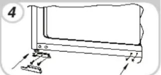 ROSIERES RSOP122N - INVERSER LE SENS D'OUVERTURE DES PORTES - 4