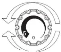 ROSIERES RSOP122N - Regulacja temperatury (bez wyświetlacza) - 1