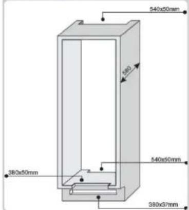 ROSIERES RBOP 170 NEN - Descongelacion del compartmento del congelador (modelos NO-FROST) - 1