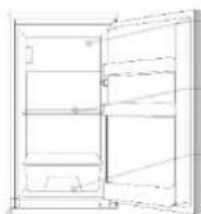 ROSIERES RBOP 170 NEN - Defrosting the refrigerator compartment - 1