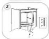 ROSIERES RBOP 170 NEN - REVERSING THE OPENING OF THE FREEZER COMPARTMENT - 3
