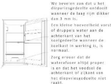 ROSIERES RBOP 170 NEN - Ontdooien van het koelgedeelte - 1