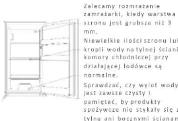ROSIERES RBOP 170 NEN - Rozmrażanie komory chłodniczej - 1