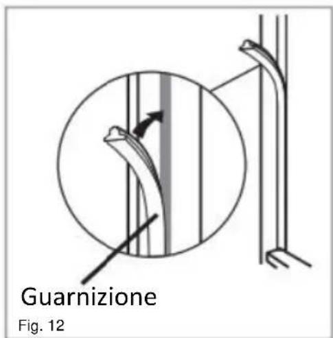 ROSIERES RBLP3683N - Montaggio dello sportello decorativo - 3