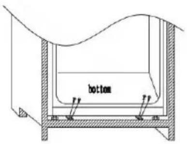 ROSIERES RBLP3683N - Installation into the cabinet - 4