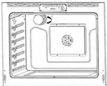 HISENSE HER30F5CSS - Remplacement de la lumière du four - 1