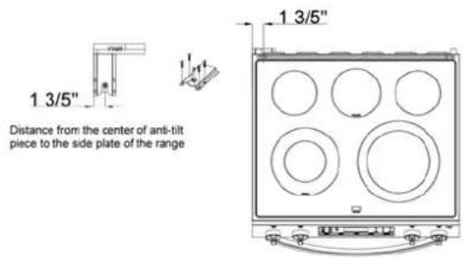HISENSE HER30F5CSS - Installation du dispositif anti-basculement - 1