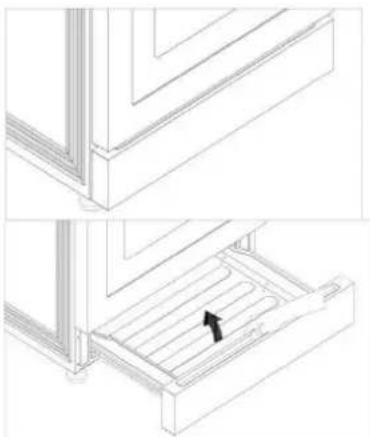 HISENSE HER30F5CSS - Comment replacer le tiroir de rangement - 1