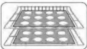 HISENSE HER30F5CSS - Utilisation des grilles du four - 4