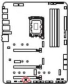 MSI MPG Z690 EDGE WIFI - JCI1: Connecteur intrusion chassis - 1