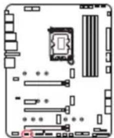 MSI MPG Z690 EDGE WIFI - JRGB1:ConnecteurLEDRGB - 1