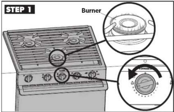 DOMETIC R31 - Checking The Burner Flames And Oven Pilot - 1