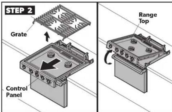 DOMETIC R31 - Installing The Range Or Slide-In - 3