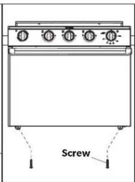 DOMETIC R31 - Installing The Range Or Slide-In - 6