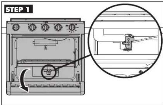 DOMETIC R31 - Utilisation du four - 1