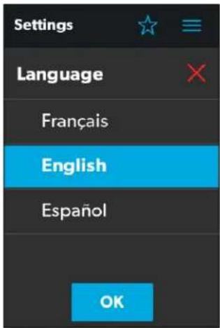 DOMETIC Interact Solution - Section Language (Langue) - 1