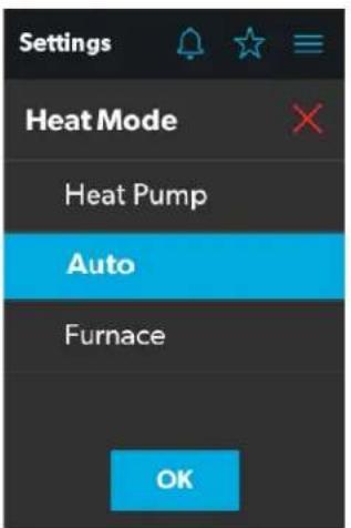 DOMETIC Interact Solution - Section Heat Mode (Mode de chauffage) - 1