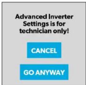 DOMETIC Interact Solution - Advanced Inverter Settings - 4