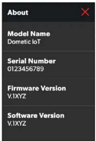 DOMETIC Interact Solution - Section General Info (Informations générales) - 2