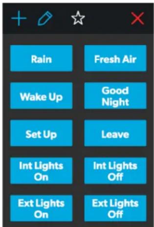 DOMETIC Interact Solution - Programs Screen - 1