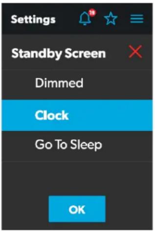 DOMETIC Interact Solution - Standby Screen Section - 1