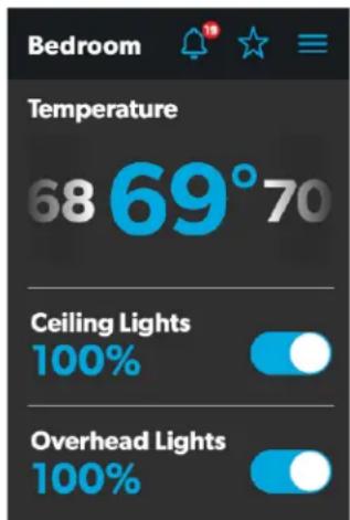 DOMETIC Interact Solution - Bedroom Screen - 2
