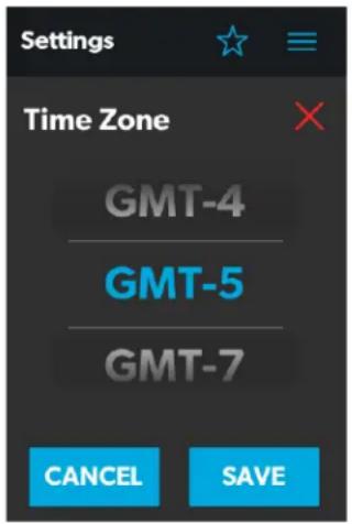 DOMETIC Interact Solution - Set Date & Time Section - 3