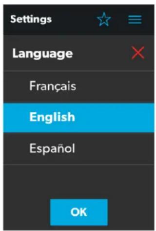 DOMETIC Interact Solution - Language Section - 1