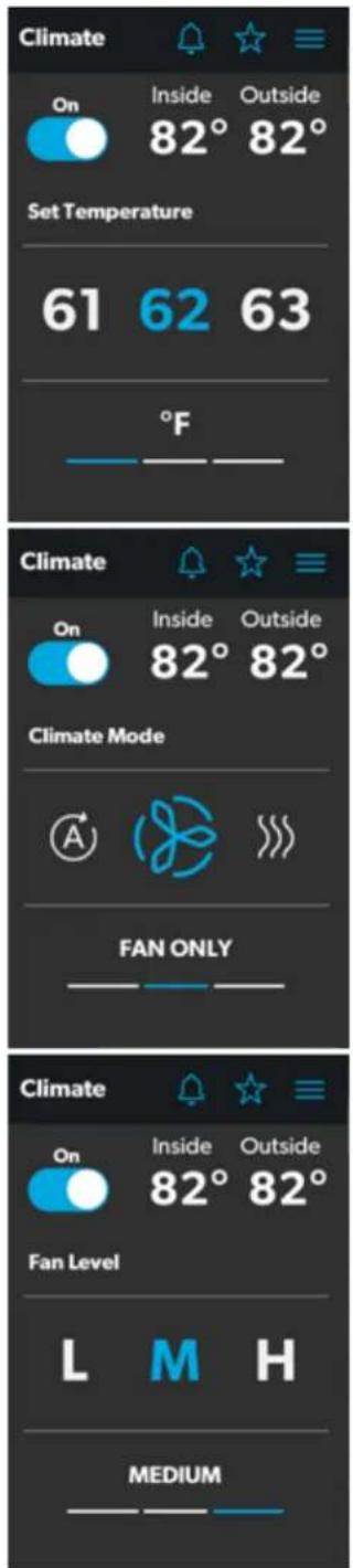 DOMETIC Interact Solution - Écrans Climate (Climat) - 1